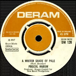A Whiter Shade Of Pale