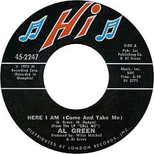 Here I Am (Come and Take Me)